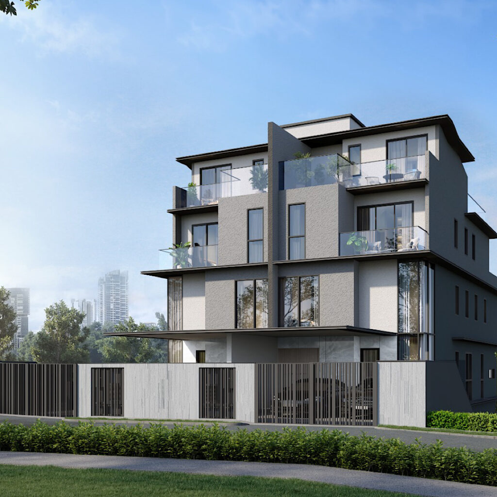 Brand New 3.5+B Storey Semi-D @ Chancery Hill Road, Semi-Detached in Singapore