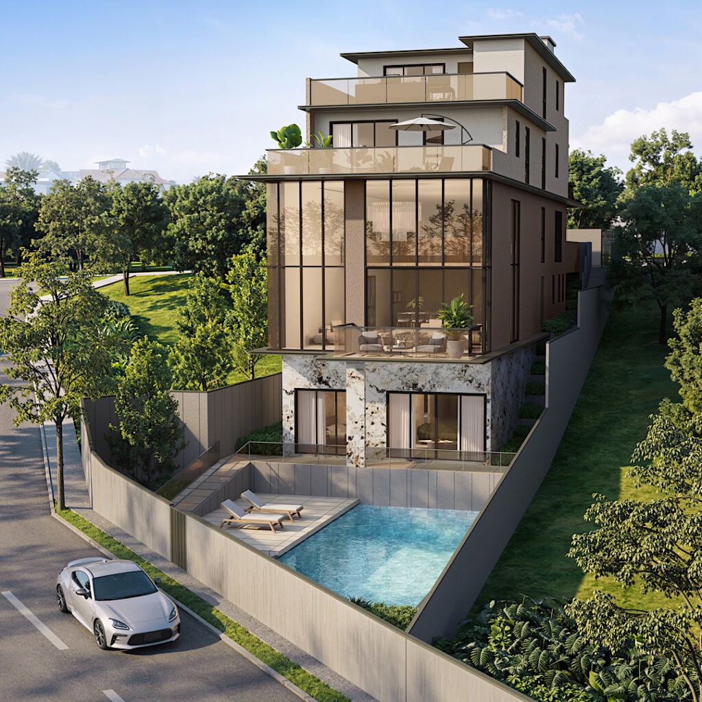 Brand New 3.5+M+B Storey Detached @ Chancery Hill Road, Detached / Bungalow in Singapore