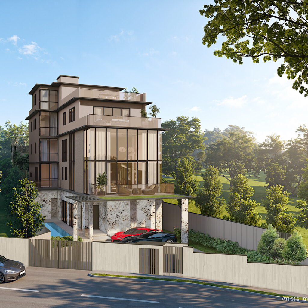 Brand New 3.5+M+B Storey Detached @ Chancery Hill Road, Detached / Bungalow in Singapore