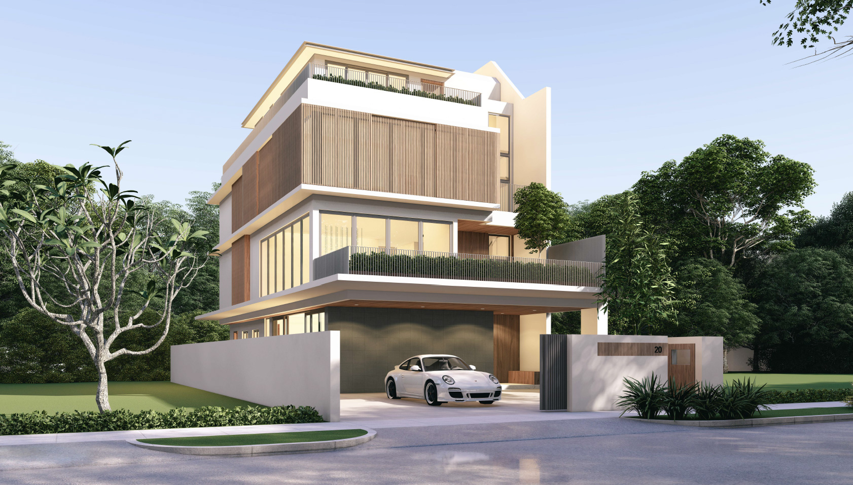 Brand New 2.5+M Storey Semi-D @ Serangoon Garden