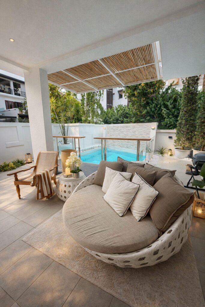 Renovated 3 Storey Semi-D French Colonial style @ Kovan Estate, Semi-Detached in Singapore